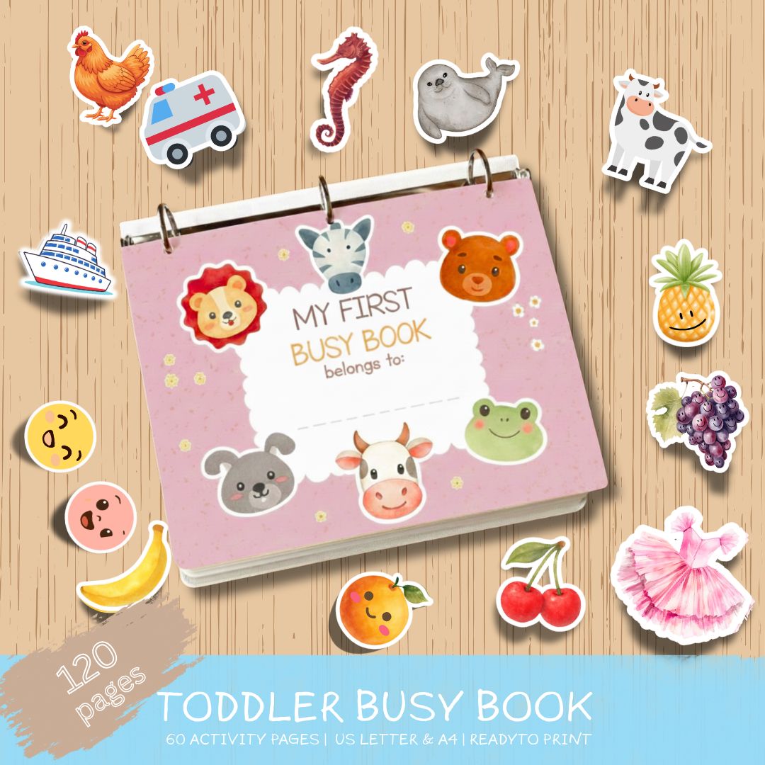 montessori busy book preschool activity book montessori busy book preschool activity book